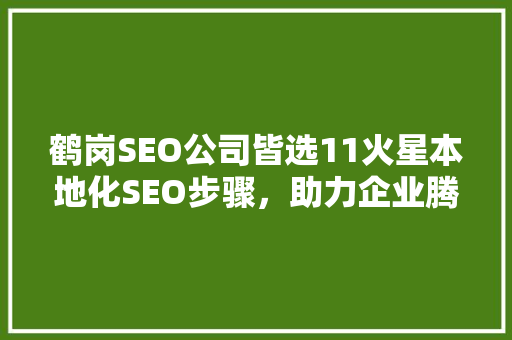鹤岗SEO公司皆选11火星本地化SEO步骤，助力企业腾飞